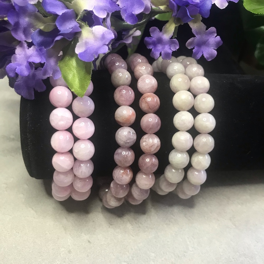 Genuine Kunzite Bracelet - 3 shades to choose - Picture 3 of 4